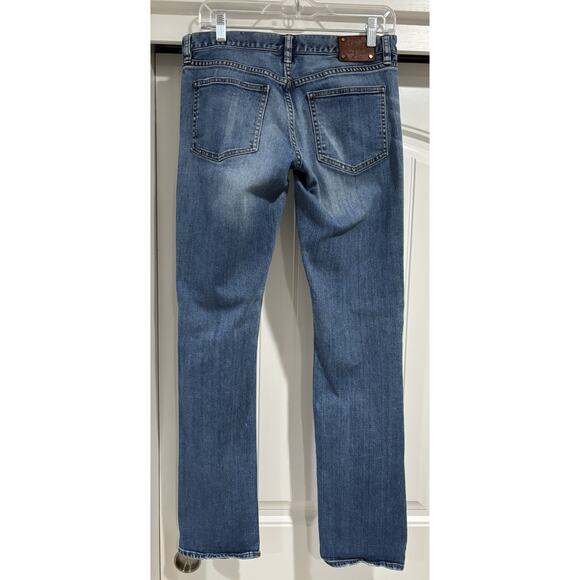 TORY BURCH Womens Medium Wash 5Pocket Cotton Stretch Denim "Tomboy" Jean Size 25 - Picture 2 of 6